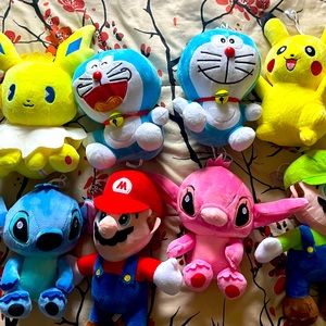 Kids dolls pikatchu super Mario  kuala … good for kids